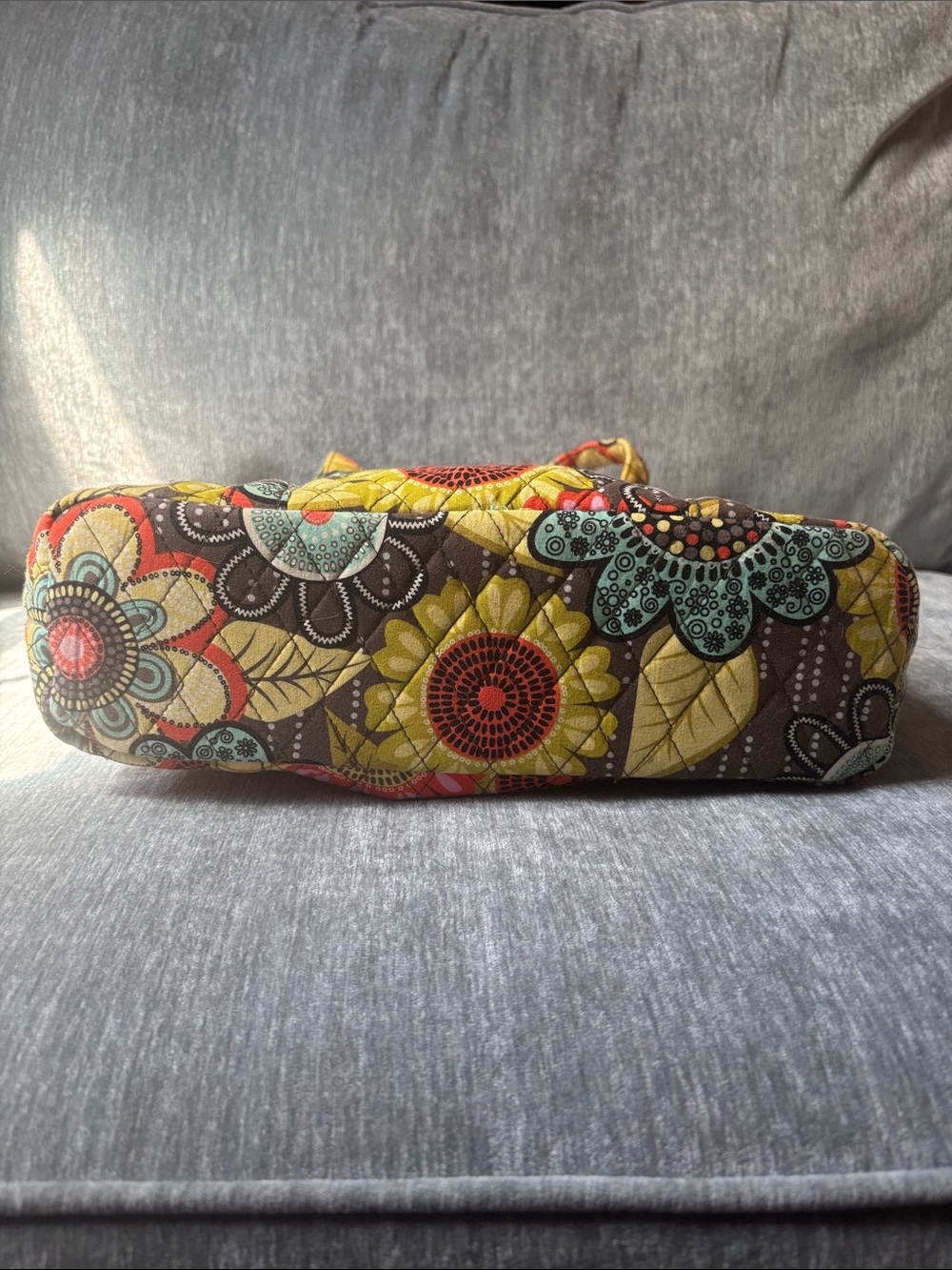 Vera Bradley Quilted Floral Tote - Picture 5 of 6